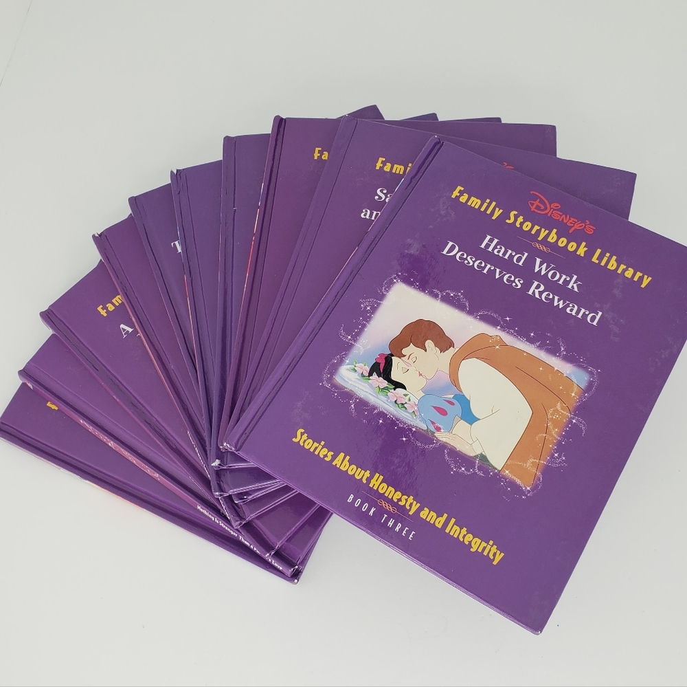 Vintage Disney Family Storybook Library books